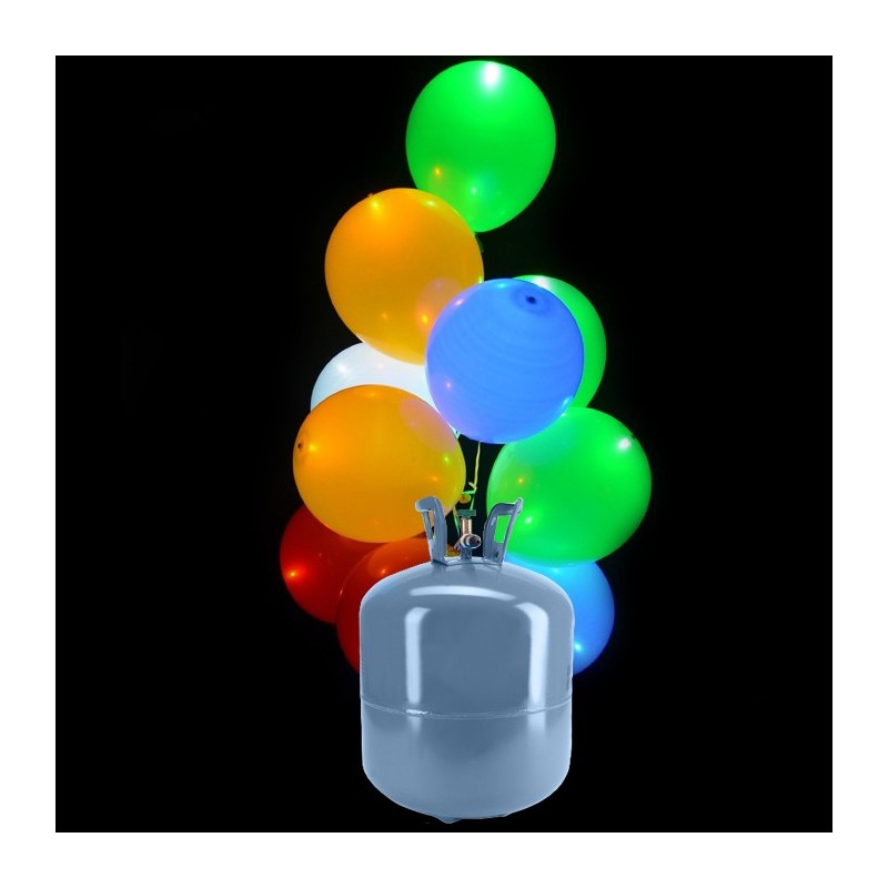 Bouteille Hélium Mini avec 30 Ballons Pastels