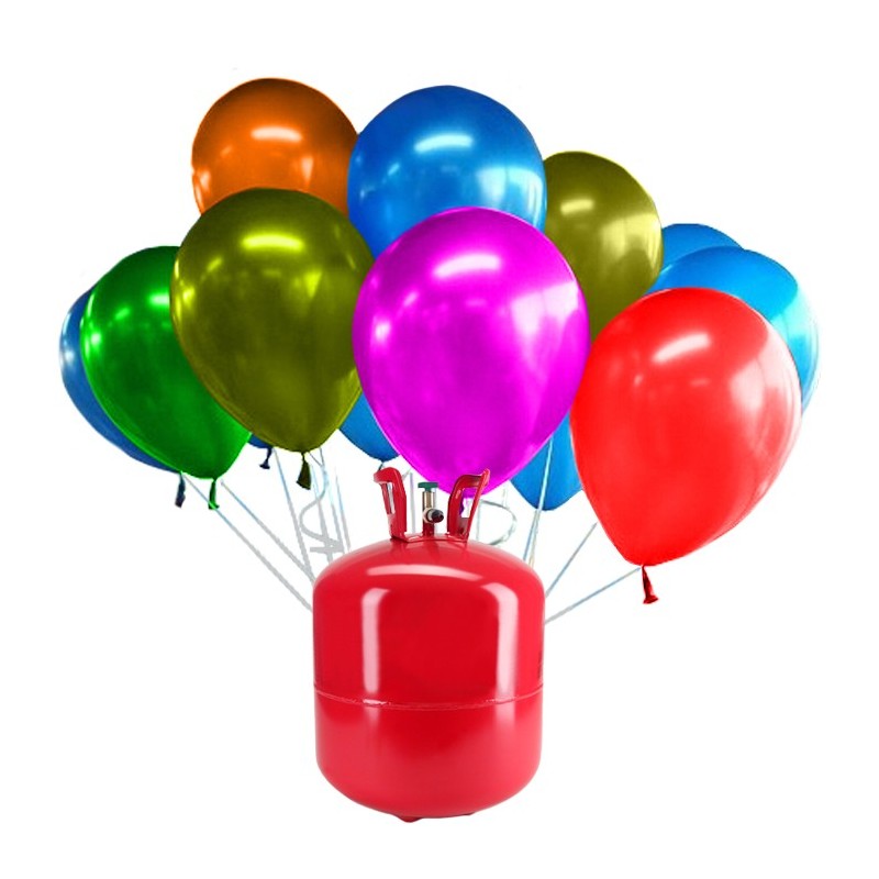 Bonbonne d'Hélium Lacher de Ballons 0.14 m3 20 Ballons